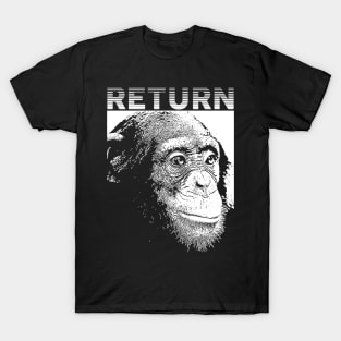 Return to Monke Simple White T-Shirt